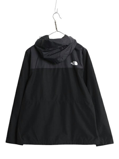 ノースフェイス DRYVENT マウンテンパーカー ジャケット レディース L The North Face ナイロン フルジップ マンパ  黒 ブルゾン ブラック