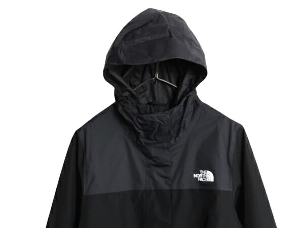 ノースフェイス DRYVENT マウンテンパーカー ジャケット レディース L The North Face ナイロン フルジップ マンパ  黒 ブルゾン ブラック