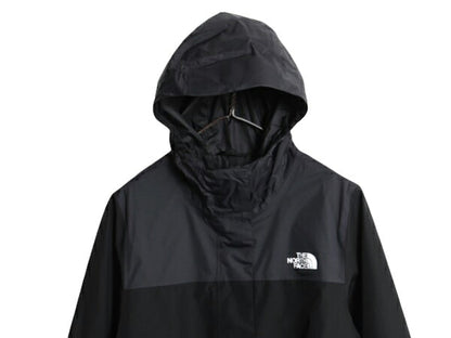ノースフェイス DRYVENT マウンテンパーカー ジャケット レディース L The North Face ナイロン フルジップ マンパ  黒 ブルゾン ブラック
