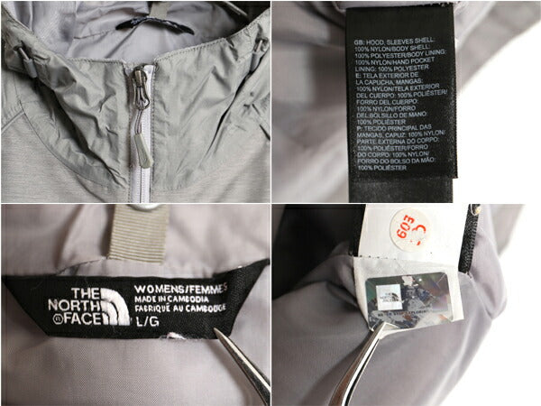US企画 ノースフェイス DRYVENT マウンテンパーカー ジャケット レディース L / The North Face アウトドア マンパ ナイロン ジャンパー 灰