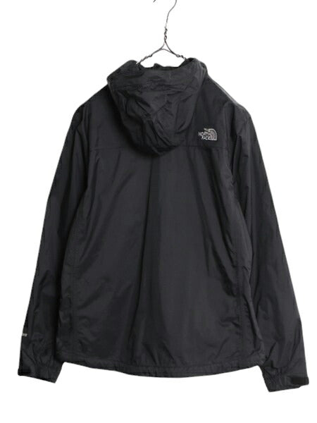 ノースフェイス HYVENT マウンテンパーカー ジャケット レディース S / The North Face アウトドア ジャンパー ナイロン マンパ ブラック