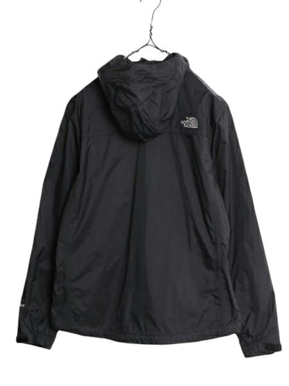 ノースフェイス HYVENT マウンテンパーカー ジャケット レディース S / The North Face アウトドア ジャンパー ナイロン マンパ ブラック