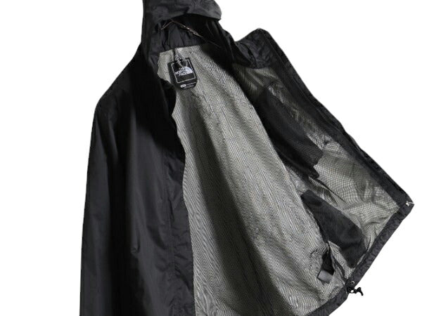 ノースフェイス HYVENT マウンテンパーカー ジャケット レディース S / The North Face アウトドア ジャンパー ナイロン マンパ ブラック