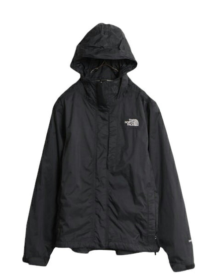 ノースフェイス HYVENT マウンテンパーカー ジャケット レディース S / The North Face アウトドア ジャンパー ナイロン マンパ ブラック