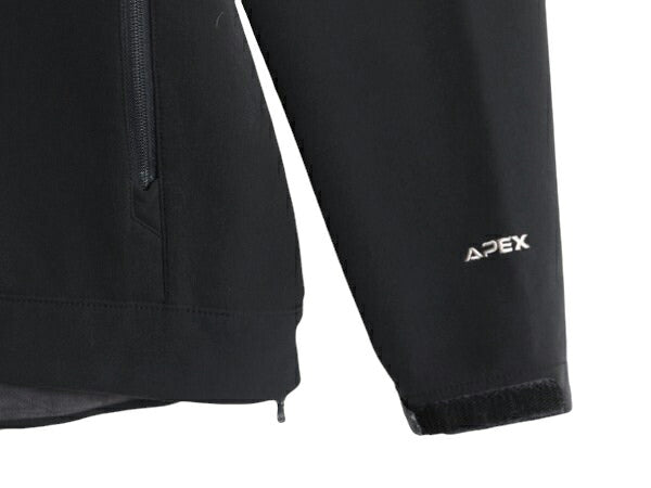 US企画 ノースフェイス APEX ソフトシェル ジャケット メンズ L / The North Face 裏 フリース アウトドア ジャンパー フルジップ ブラック