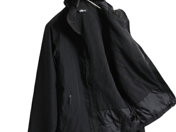 ノースフェイス DryVent 中綿 マウンテンパーカー ジャケット メンズ S 古着 The North Face アウトドア ナイロン ジャンパー ブルゾン 黒