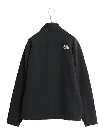 US企画 ノースフェイス APEX ソフトシェル ジャケット メンズ L The North Face エイペックス 裏 フリース アウトドア ブルゾン ストレッチ