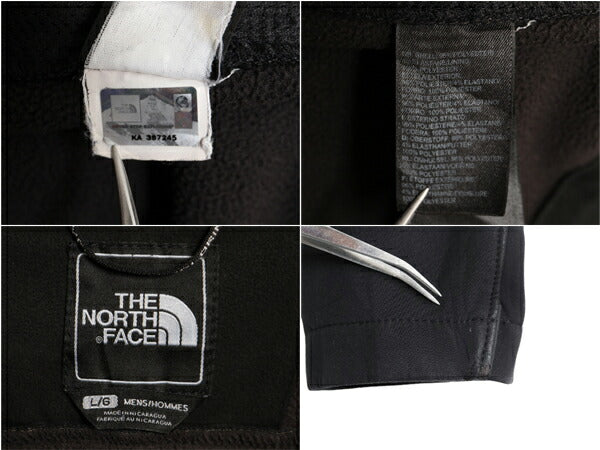 US企画 ノースフェイス APEX ソフトシェル ジャケット メンズ L The North Face エイペックス 裏 フリース アウトドア ブルゾン ストレッチ