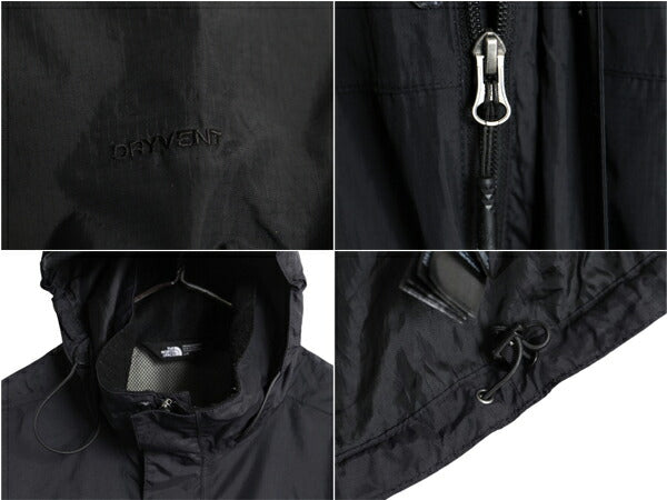 US企画 ノースフェイス DryVent マウンテンパーカー ジャケット メンズ S The North Face アウトドア ナイロン マンパ ブルゾン ブラック