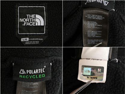 ノースフェイス デナリ ジャケット レディース L / The North Face DENALI アウトドア フリース ナイロン ブルゾン 黒 フルジップ ブラック