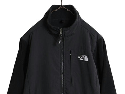 ノースフェイス デナリ ジャケット レディース L / The North Face DENALI アウトドア フリース ナイロン ブルゾン 黒 フルジップ ブラック