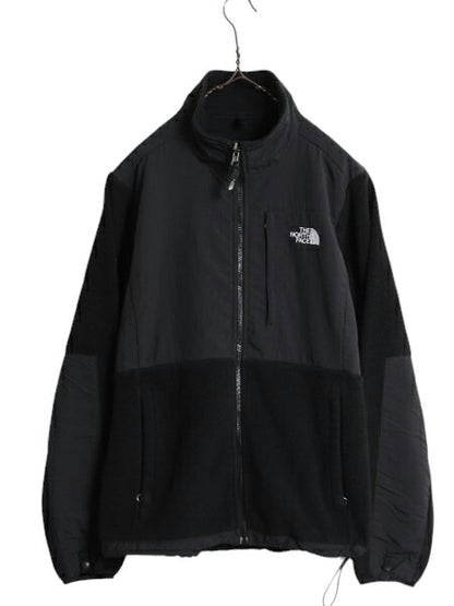 ノースフェイス デナリ ジャケット レディース L / The North Face DENALI アウトドア フリース ナイロン ブルゾン 黒 フルジップ ブラック
