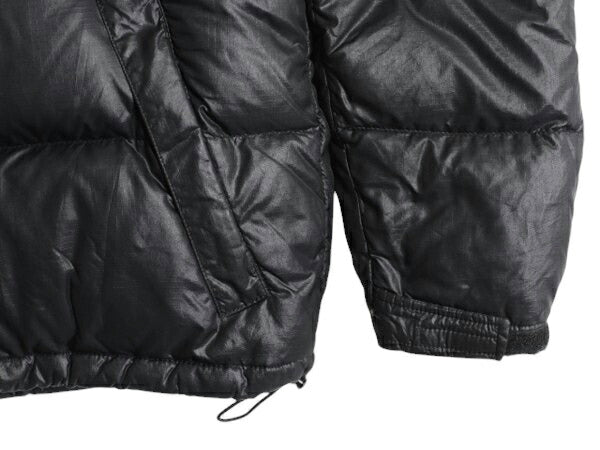 ノースフェイス ヌプシ ダウン ジャケット レディース S / The North face NUPTSE アウトドア ナイロン 700フィル ブルゾン 収納 フード 黒