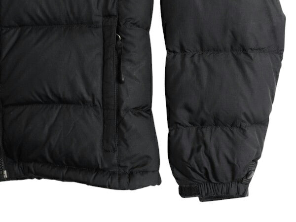 ノースフェイス ヌプシ ダウン ジャケット レディース XS / The North face NUPTSE アウトドア ナイロン 700フィル ハイネック ブルゾン 黒