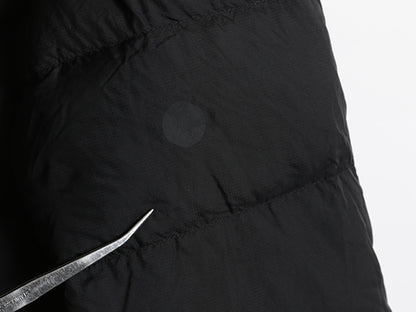 ノースフェイス ヌプシ ダウン ジャケット レディース XS / The North face NUPTSE アウトドア ナイロン 700フィル ハイネック ブルゾン 黒