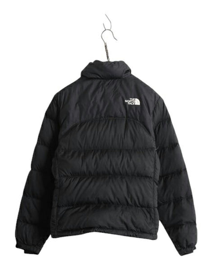 ノースフェイス ヌプシ ダウン ジャケット レディース XS / The North face NUPTSE アウトドア ナイロン 700フィル ハイネック ブルゾン 黒