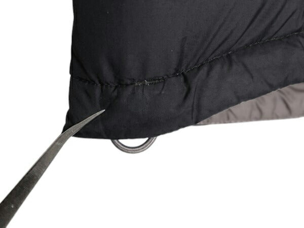 ノースフェイス ナイロン ダウン ベスト レディース S The North Face アウトドア フルジップ キルティング 550フィル パッカブル ブラック