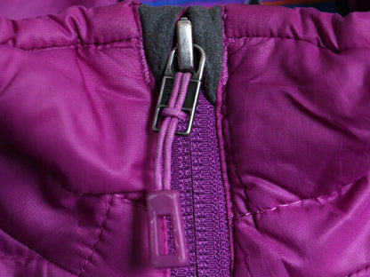パタゴニア ナノ パフ ジャケット レディース XL 13年製 Patagonia 中綿 ナイロン キルティング ブルゾン フルジップ パッカブル パープル