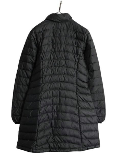パタゴニア フィオナ パーカー レディース XS / 10年製 Patagonia ロング ダウン コート アウトドア フルジップ ジャケット 800フィル 黒