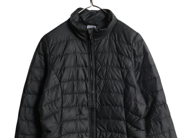 パタゴニア フィオナ パーカー レディース XS / 10年製 Patagonia ロング ダウン コート アウトドア フルジップ ジャケット 800フィル 黒