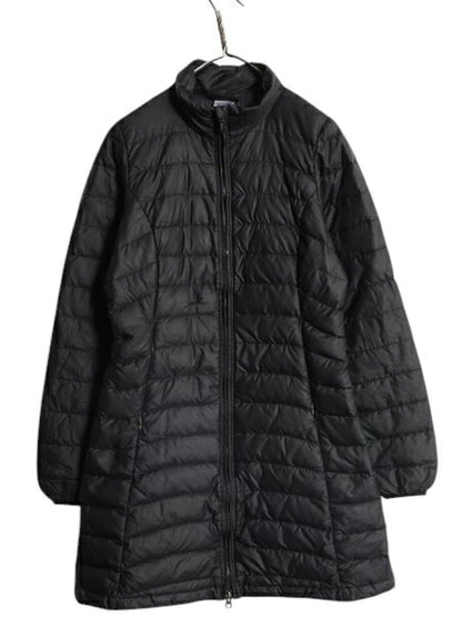 パタゴニア フィオナ パーカー レディース XS / 10年製 Patagonia ロング ダウン コート アウトドア フルジップ ジャケット 800フィル 黒