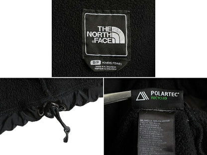 ノースフェイス デナリ ジャケット レディース S / The North Face DENALI アウトドア フリース ナイロン ジャンパー 黒 ブルゾン ブラック