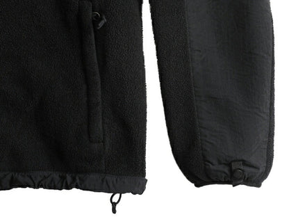 ノースフェイス デナリ ジャケット レディース S / The North Face DENALI アウトドア フリース ナイロン ジャンパー 黒 ブルゾン ブラック