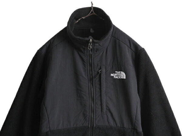 ノースフェイス デナリ ジャケット レディース S / The North Face DENALI アウトドア フリース ナイロン ジャンパー 黒 ブルゾン ブラック
