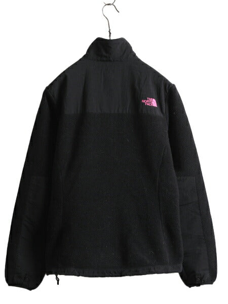 ノースフェイス デナリ ジャケット レディース M  The North Face DENALI アウトドア フリース ナイロン ジャンパー ブラック ブルゾン 黒
