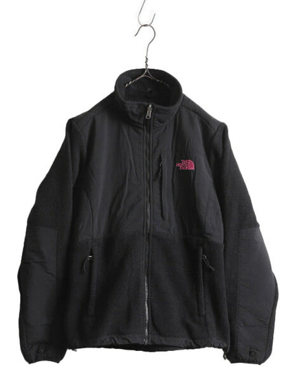 ノースフェイス デナリ ジャケット レディース M  The North Face DENALI アウトドア フリース ナイロン ジャンパー ブラック ブルゾン 黒