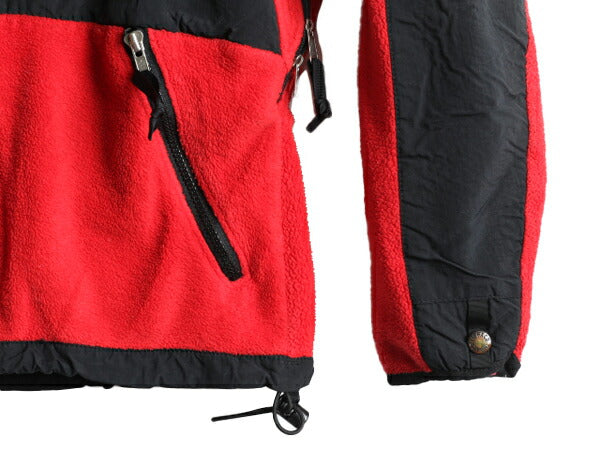90s ノースフェイス デナリ ジャケット レディース S 古着 90年代 オールド The North Face DENALI アウトドア フリース ブルゾン 2トーン