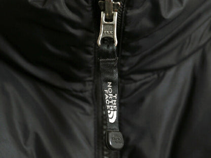 ノースフェイス ヌプシ ダウン ジャケット メンズ M / アウトドア NUPTSE 700フィル ハイネック ブルゾン 防寒 収納 フード ツートン 黒 灰