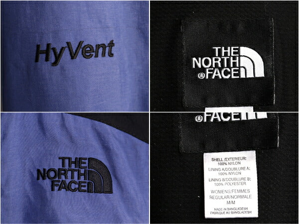 90s ノースフェイス HYVENT マウンテンパーカー ジャケット レディース M メンズ S 程/ オールド The North face ナイロン マンパ ブルゾン