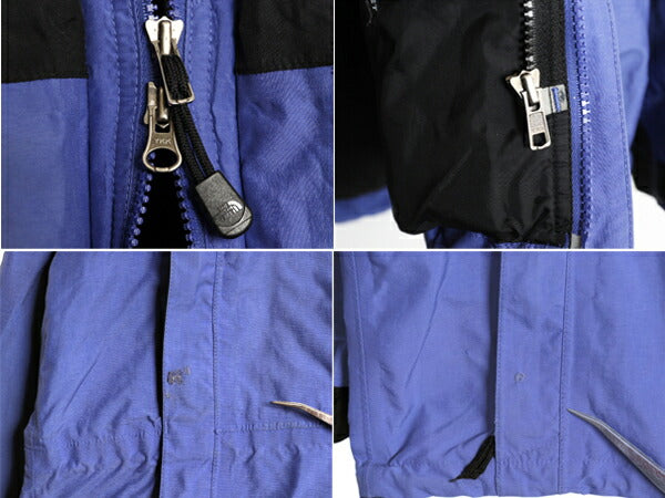 90s ノースフェイス HYVENT マウンテンパーカー ジャケット レディース M メンズ S 程/ オールド The North face ナイロン マンパ ブルゾン