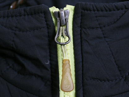 US企画 ノースフェイス 中綿 キルティング ナイロン ジャケット レディース M / 古着 The North Face ジャンパー フルジップ アウトドア 紺