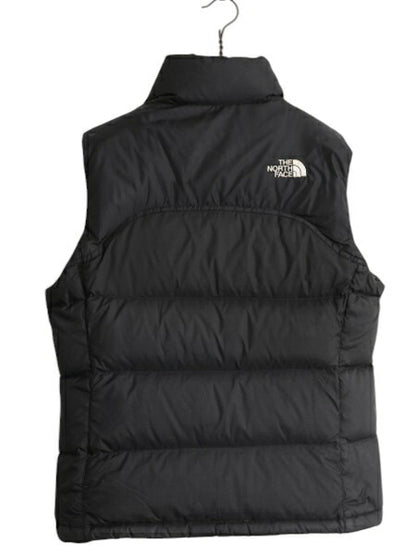 ノースフェイス ヌプシ ダウン ベスト レディース XS The North face アウトドア NUPTSE 700フィル フルジップ 重ね着 パッカブル ブラック