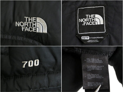 ノースフェイス ヌプシ ダウン ベスト レディース XS The North face アウトドア NUPTSE 700フィル フルジップ 重ね着 パッカブル ブラック