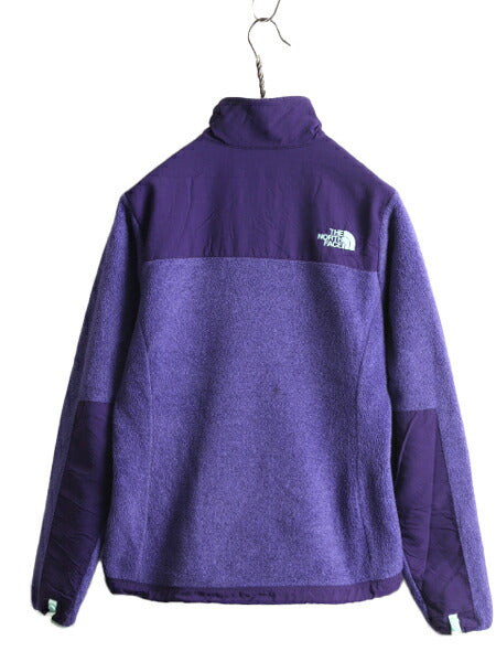 ノースフェイス デナリ ジャケット レディース S / 古着 The North Face DENALI アウトドア フリース ナイロン ブルゾン  2トーン パープル