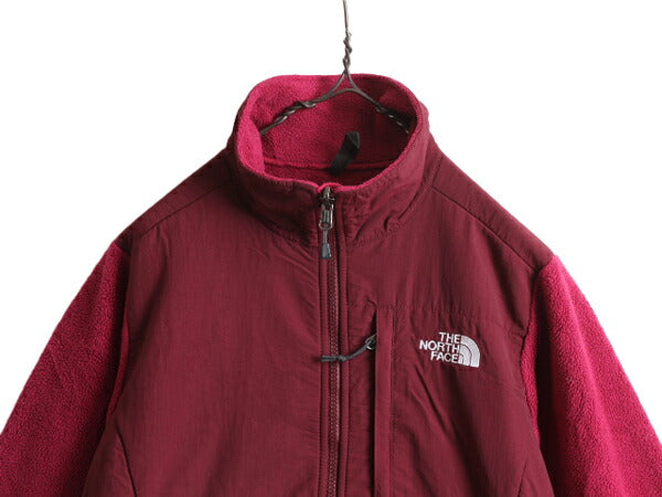 ノースフェイス デナリ ジャケット レディース S 古着 The North Face DENALI アウトドア フリース ブルゾン ジャンパー 2トーン パープル