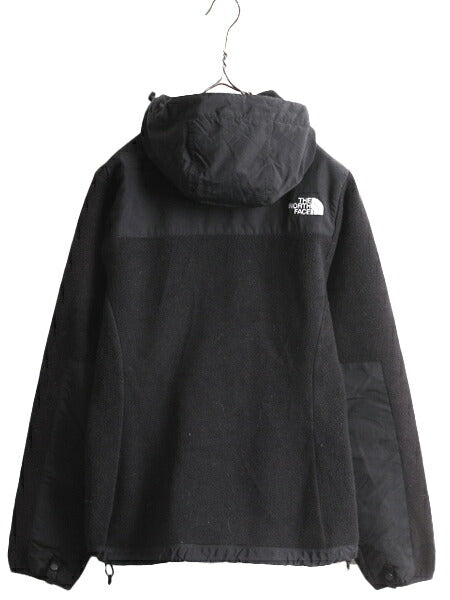 ノースフェイス フード付き デナリ ジャケット レディース S The North Face フリース ジャンパー ブルゾン アウトドア パーカー ブラック