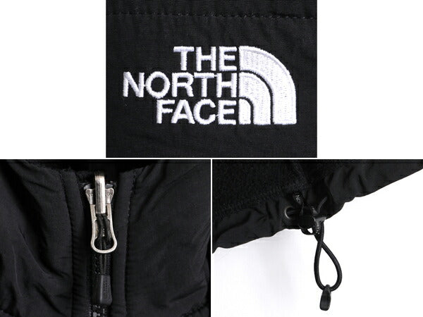 ノースフェイス フード付き デナリ ジャケット レディース S The North Face フリース ジャンパー ブルゾン アウトドア パーカー ブラック