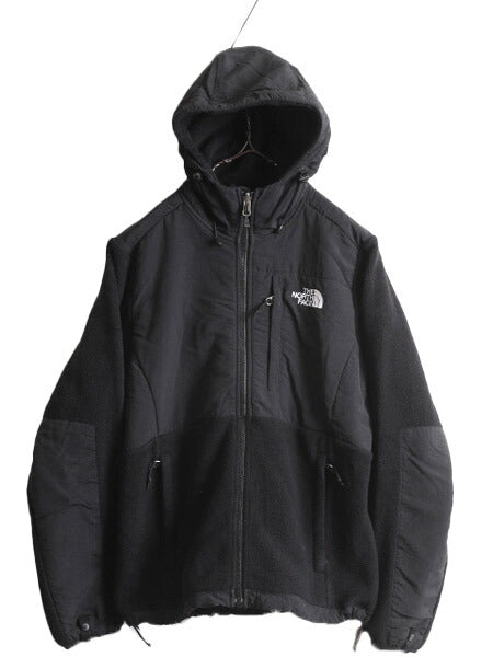 ノースフェイス フード付き デナリ ジャケット レディース S The North Face フリース ジャンパー ブルゾン パーカー アウトドア ブラック