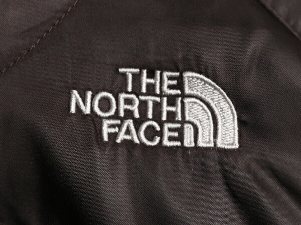 US企画 ノースフェイス ダウン ジャケット レディース M / 古着 The North Face キルティング ナイロン ブルゾン フルジップ 550フィル 茶
