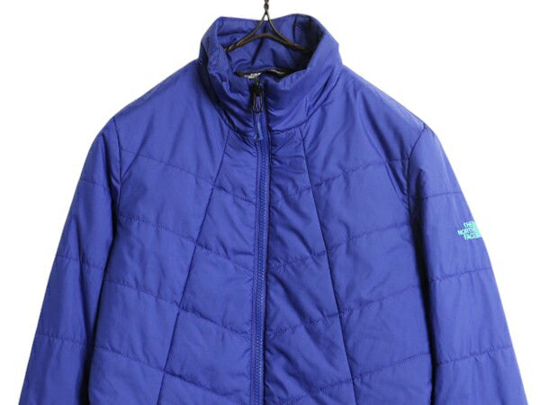 ノースフェイス 中綿 キルティング ナイロン ジャケット レディース XS / 古着 The North Face ブルゾン フルジップ アウトドア ハイネック