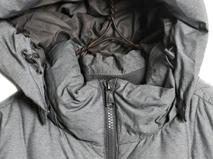 US企画 ノースフェイス ロング ダウン コート レディース M 古着 The North Face ジャケット 550フィル ナイロン パーカー キルティング 灰