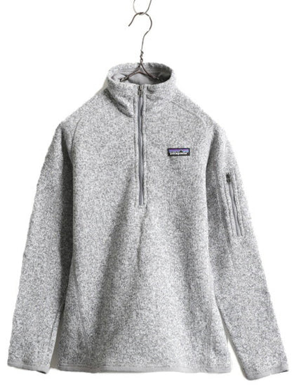 17年製 パタゴニア ベターセーター 1/4 ジップネック レディース XS Patagonia アウトドア フリース ジャケット プルオーバー ハーフジップ