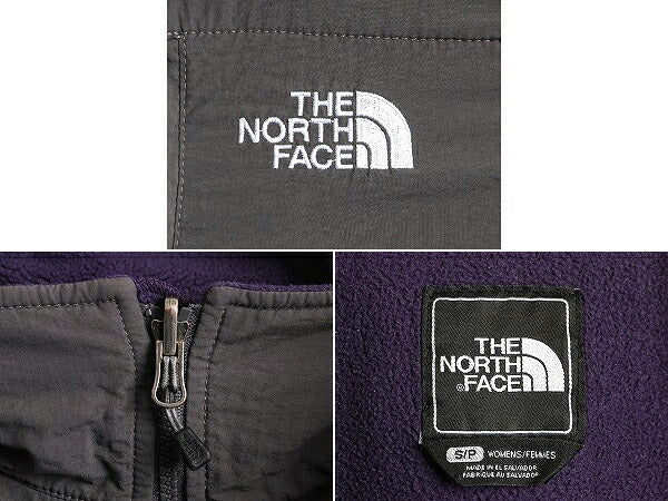 ノースフェイス デナリ ジャケット レディース S 古着 The North Face DENALI アウトドア フリース ナイロン ブルゾン ジャンパー 2トーン