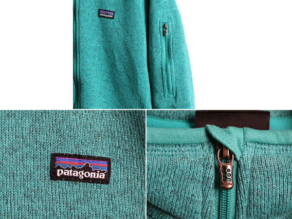 13年製 パタゴニア ベターセーター ジャケット レディース S / Patagonia アウトドア フリース ニット フルジップ ジャンパー ブルゾン 緑