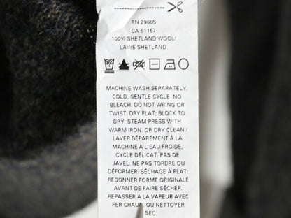 ペンドルトン シェットランド ウール ニット セーター メンズ L / 古着 PENDLETON クルーネック ミドルゲージ 洗濯可 無地 薄手 長袖ニット