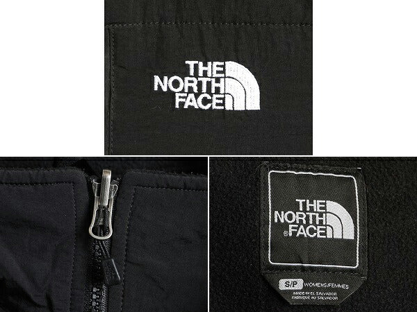 ノースフェイス デナリ ジャケット レディース S / The North Face DENALI アウトドア フリース ナイロン ブラック ブルゾン ジャンパー